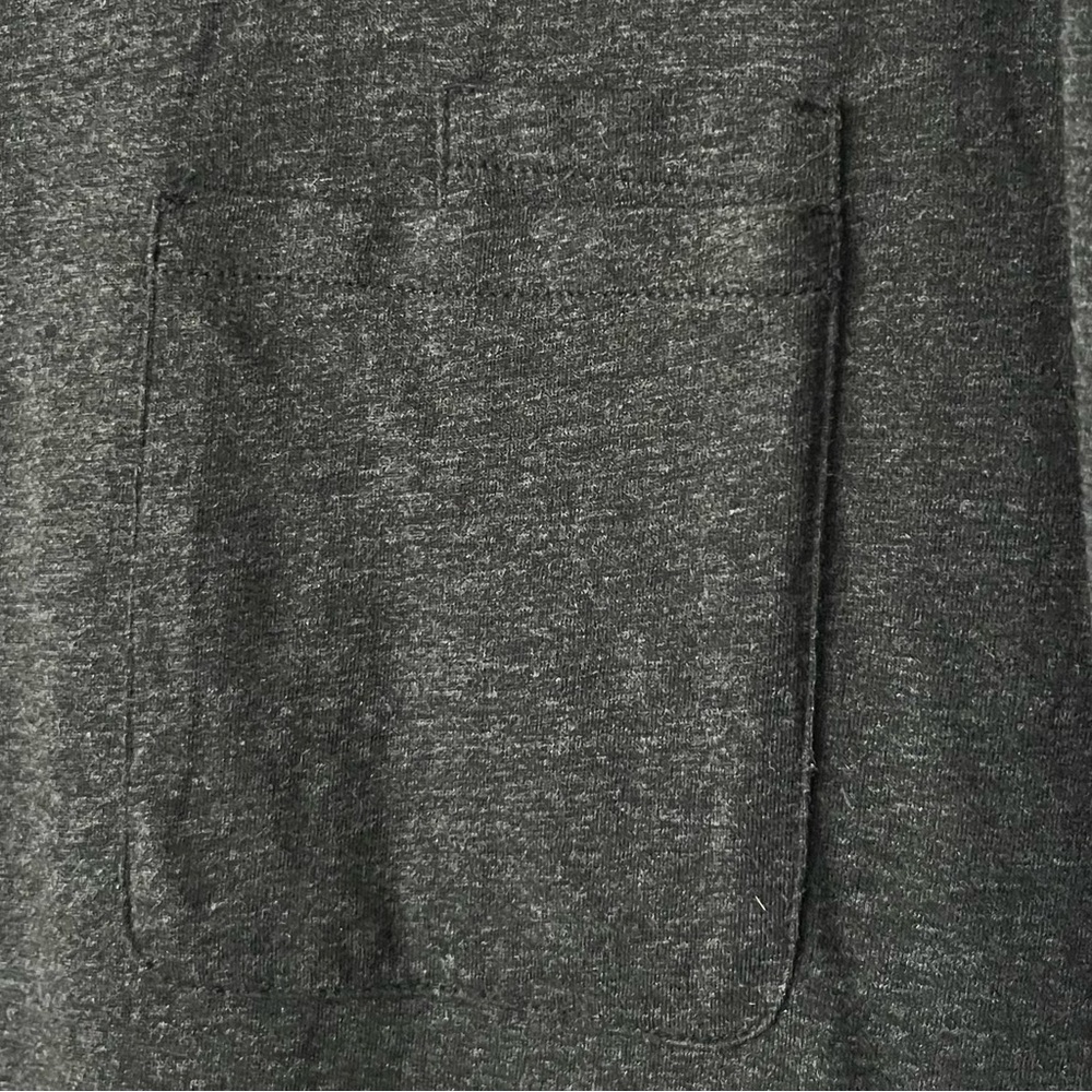 Cuyana Women's Charcoal Gray T-Shirt Top XL Classic Minimalist Quiet Luxury - Picture 3 of 5